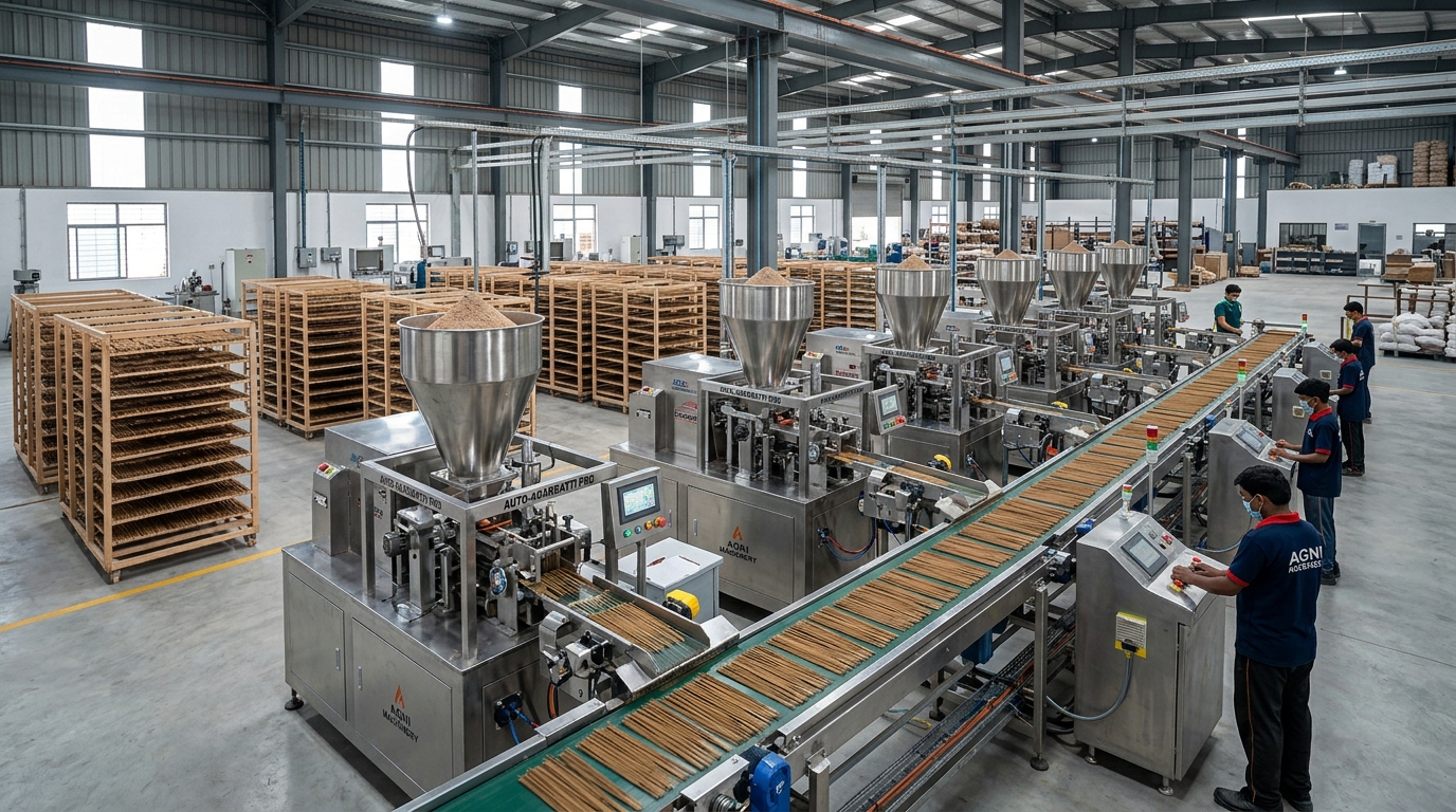 Agarbatti Making Machine - Bangasree Machinery Kolkata