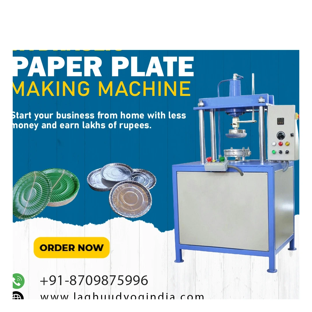 Hydraulic Paper Plate Making Machine