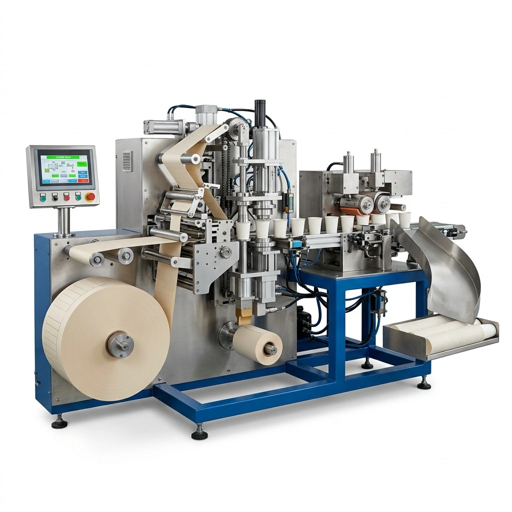 Semi Automatic Paper Cup Making Machine - Bangasree Machinery